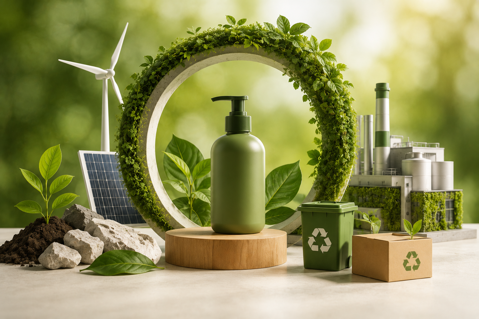 Sustainable practices disclosed in an EPD